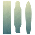 Green Gradient Skateboard Grip Tape Non Slip 44.1"x10.1" Longboard Grip Tapes Scooter Griptape Sheet Sticker Bubble