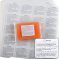 500 pcs Wax Melt Warning Labels Candle Warning Label for Clamshell, 1.8 x 1.5 inche.