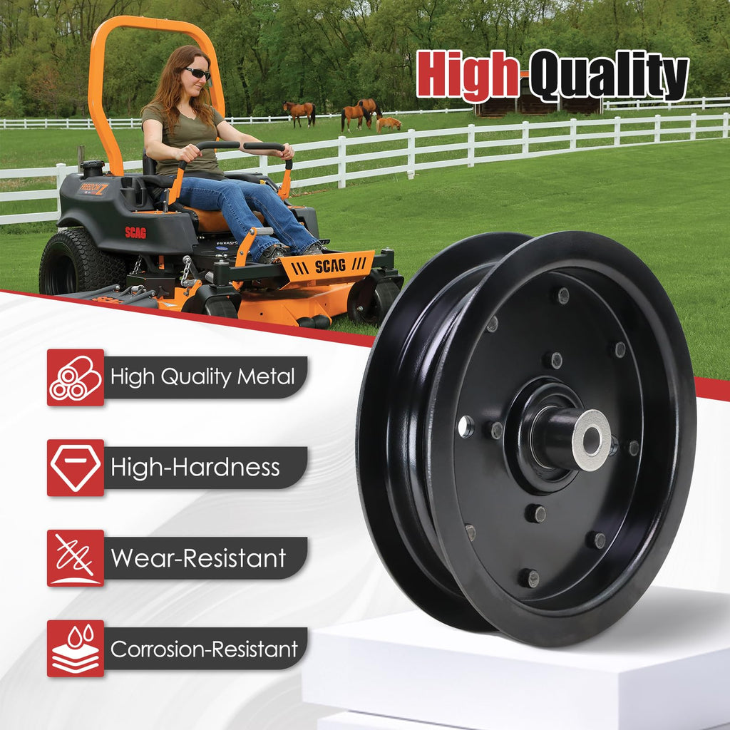 483215 Idler Pulley Fits for Scag Zero Turn Mowers - 2 Pack