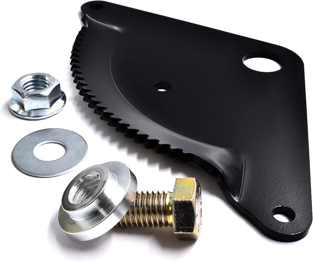 Improved Steering Sector Gear Plate fits PB195H42LT PB19546LT - Includes Precision Machined Pivot Bushing Upgrade for