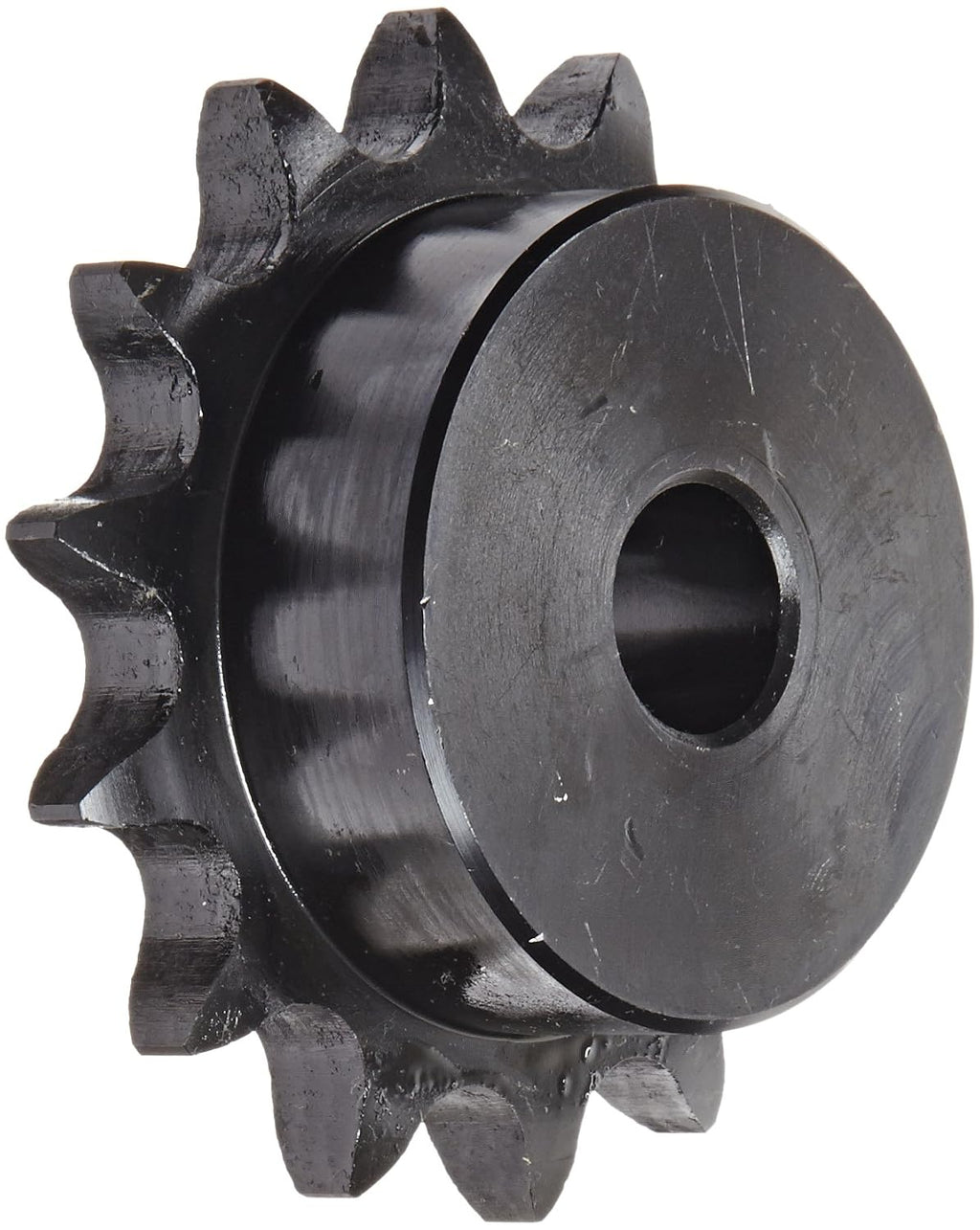 Browning 50B14 Minimum Bore Roller Chain Sprocket, Single Strand, Steel, 5/8" Stocked Bore, 14 Teeth