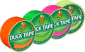 Tape Brand Neon Color Duct Tape 1.88 in x 15 Yds, Project Pack