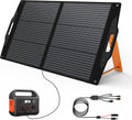 [Upgraded] FlexSolar 100W Portable Solar Panel for Power Station,Foldable Solar Charger with Adjustable