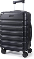 Carry On Luggage 22x14x9 Airline Approved, Expandable Carry On Suitcases with Wheels, Lightweight Luggage, Durable