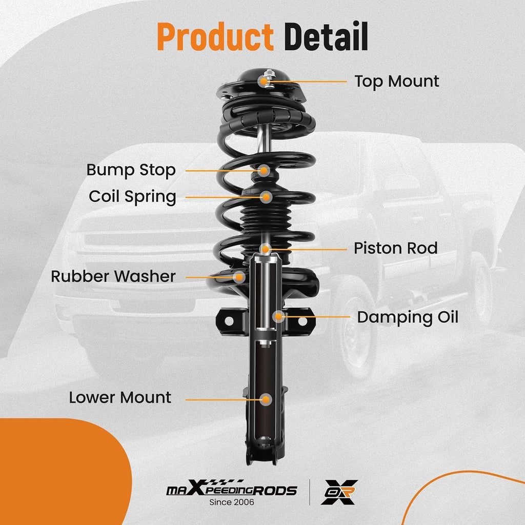 maXpeedingrods Front Strut for Chevy Cobalt 2005-2010 HHR 2006-2011