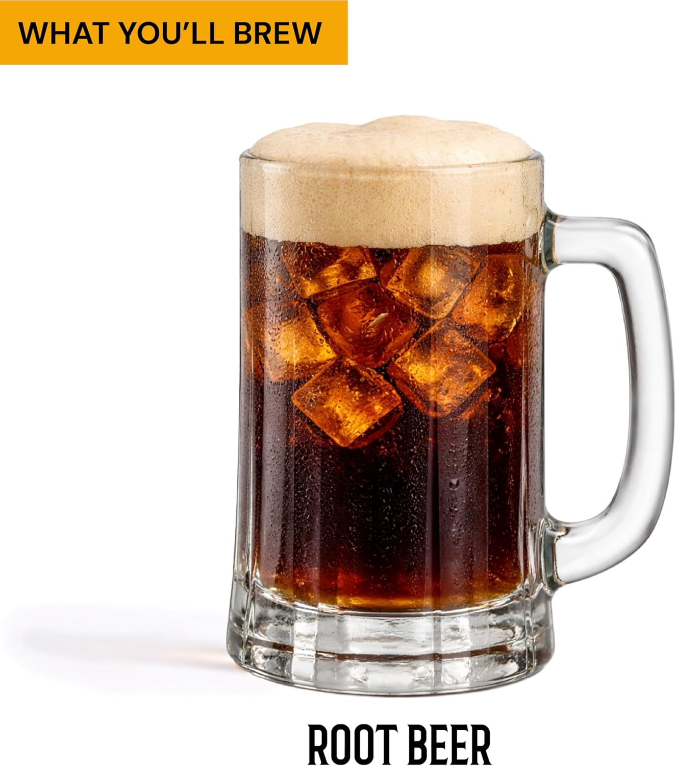 DIY Make Your Own Craft Root Beer - Complete Equipment and Supplies - Starter Home Brewing Kit - 1 Gallon