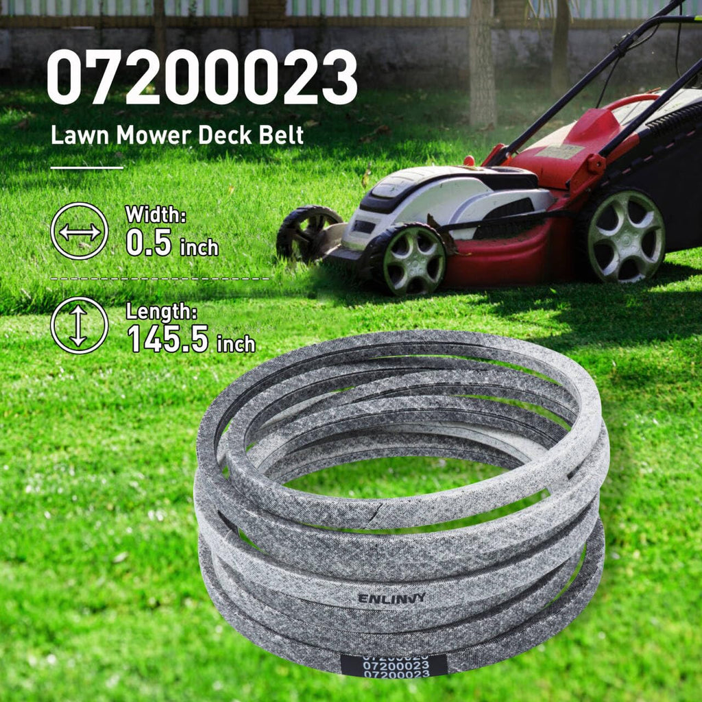 07200023 Deck Belt 1/2" x 145.5" Replaces Ariens 52 inch Deck Belt