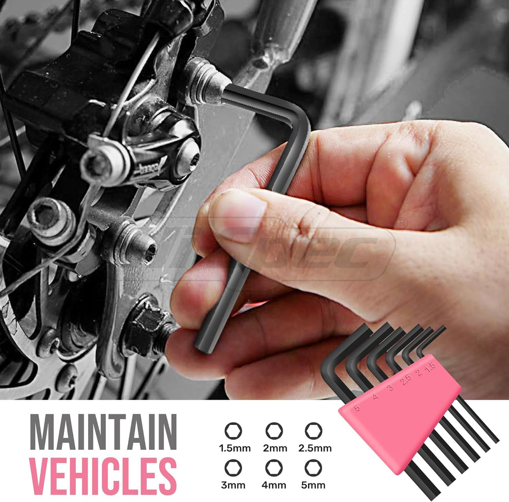 Tool Set 25pc Pink Household DIY Tool Kit for Women. Small Mini Tool Box Set of Starter Basic Ladies Tools
