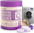 Washing Machine Cleaner Tablets for Pet Owners, 24 Pack for Pet Grime