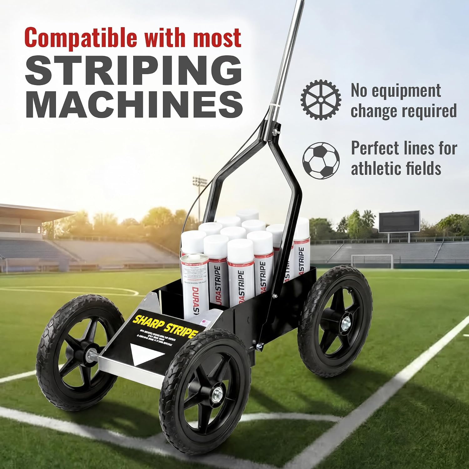 Athletic Field Marking Paint (White) 12-18oz Cans Per Case