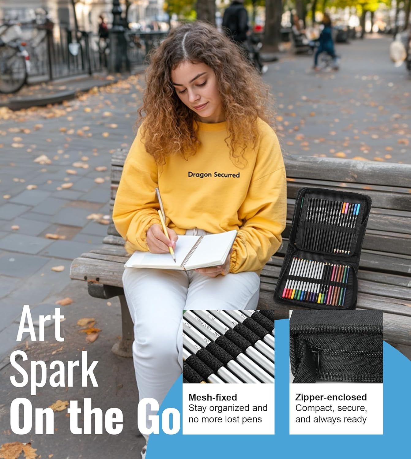 COOL BANK Drawing Pencils 76PCS