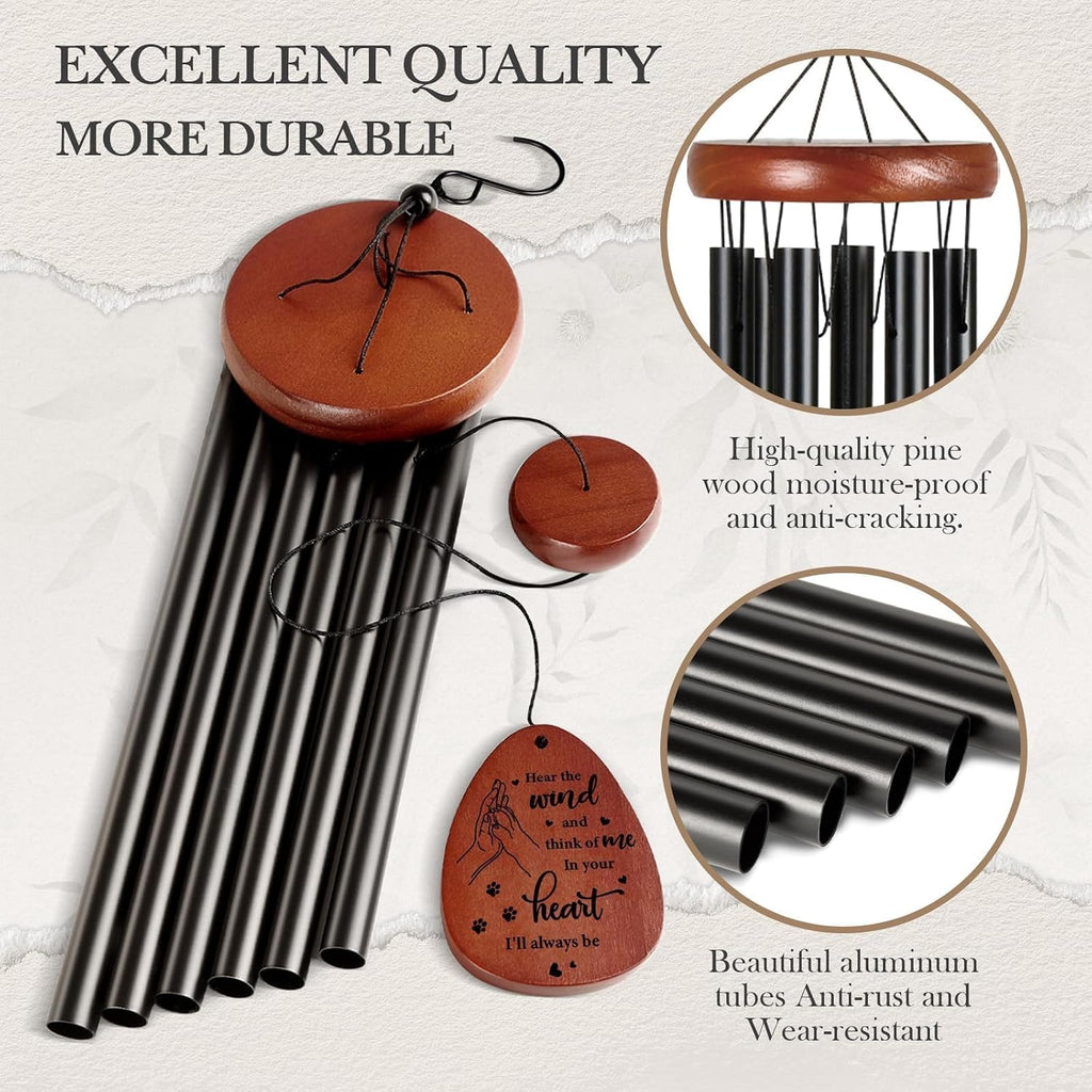 Pet Memorial Gifts for Dogs, Dog Memorial Wind Chimes