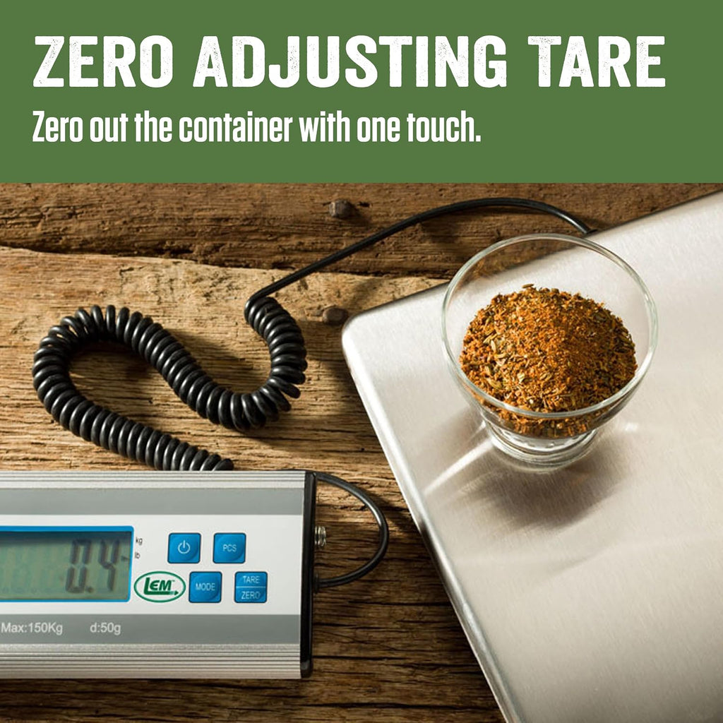 Products 330 lb Stainless Steel Digital Scale, Silver