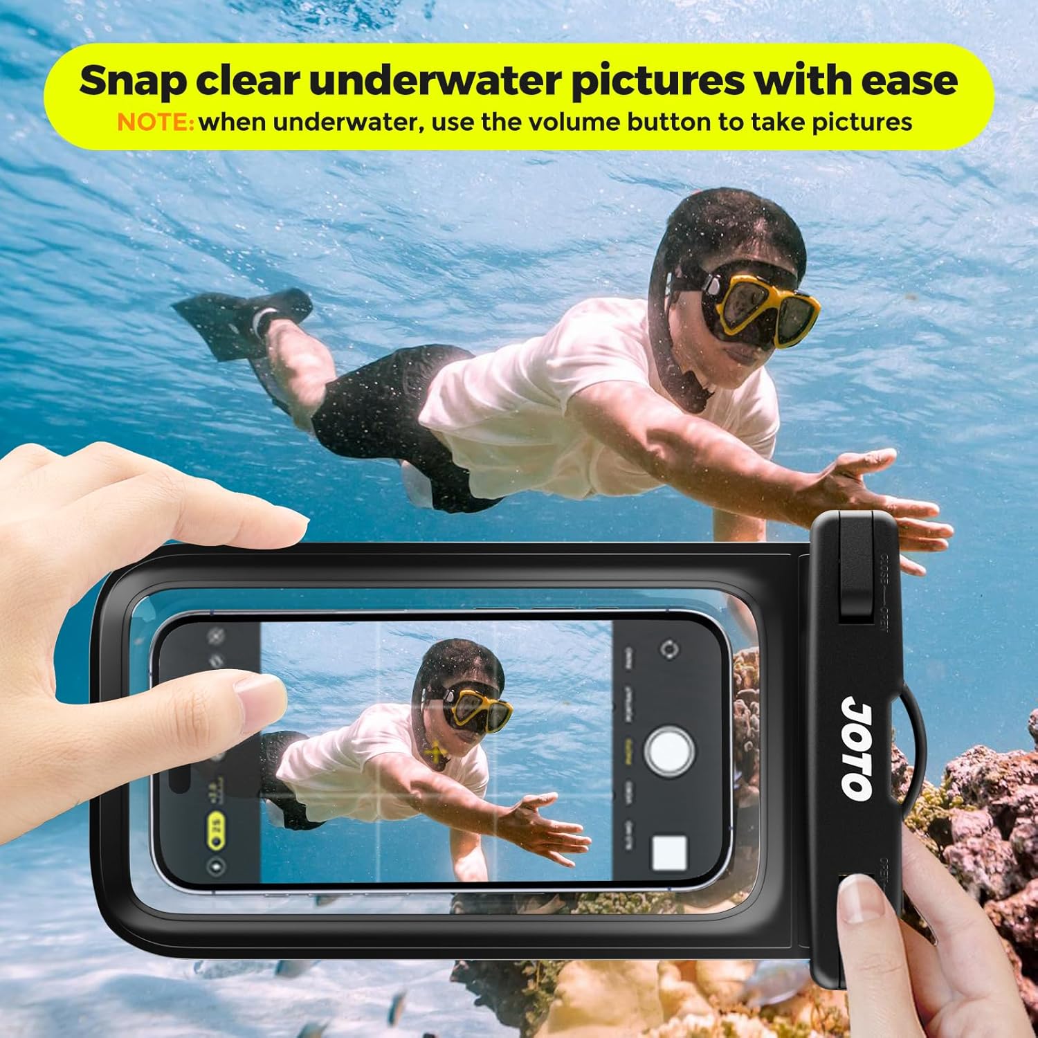 2 Pack Universal Waterproof Phone Case for iPhone 17 Air 16 15 14 13 12 11 Plus Pro Max, IPX8 Cellphone Dry Bag XR X