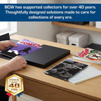 Comic Book StorFolio Kit – Includes Magnetic Comic StorFolio + 50 Silver Age Premade Resealable Comic Book Bags and
