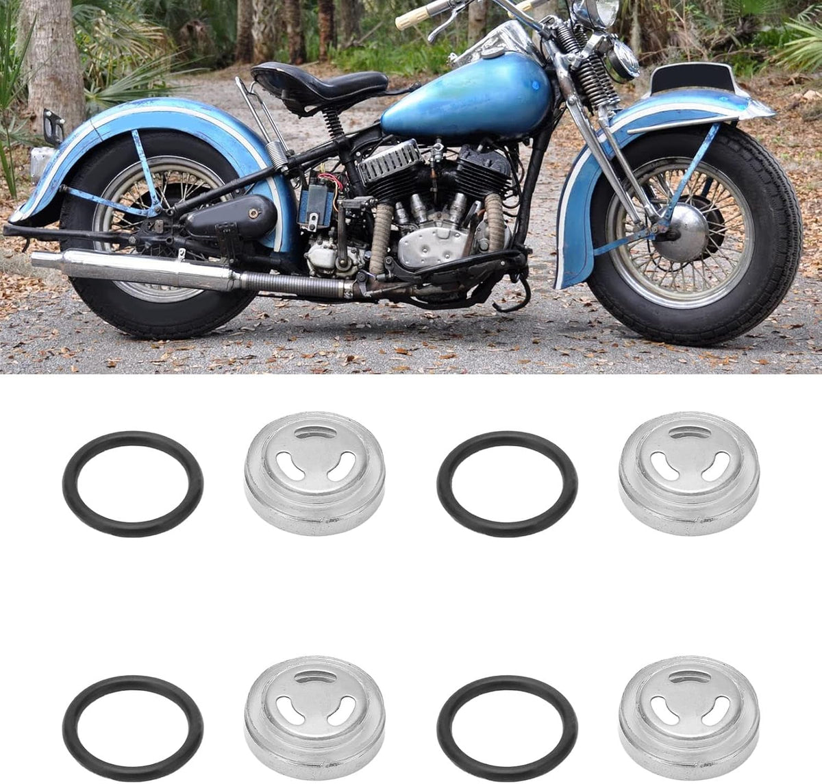 Brake Sight Glass, 4pcs 18mm Master Cylinder Sight Glass Lens