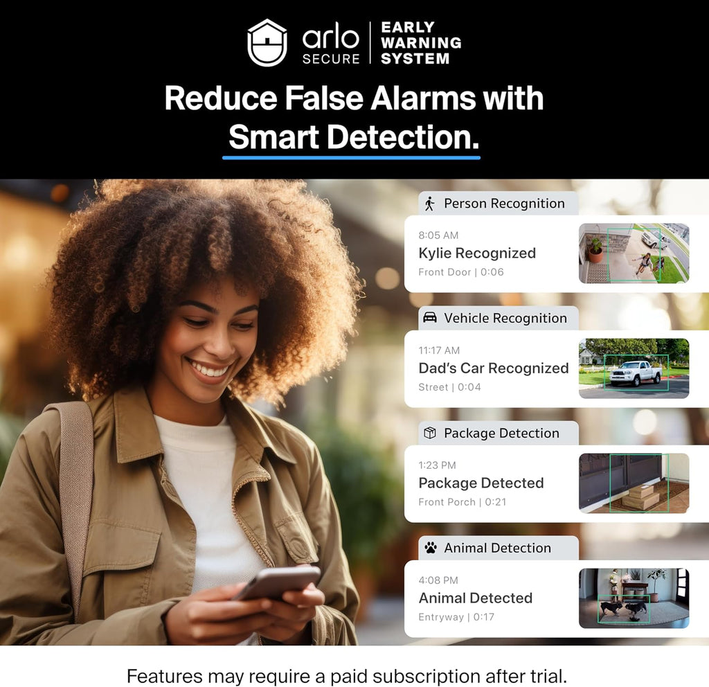 Video Doorbell 2K (2nd Gen, Latest Release), Wireless or Wired, Package Detection, Person & Vehicle Recognition