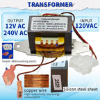 WB27X21609 Cooktop Control Transformer 120VAC Input 12V/240V Output