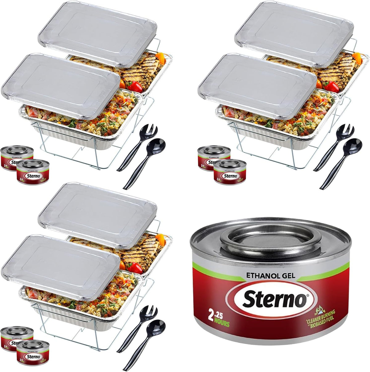 Full Size Disposable Chafing Dish Buffet Set