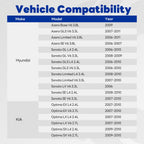SYNTHACY Aluminum Radiator Compatible with 2006-2010 Hyundai Sonata CU2831