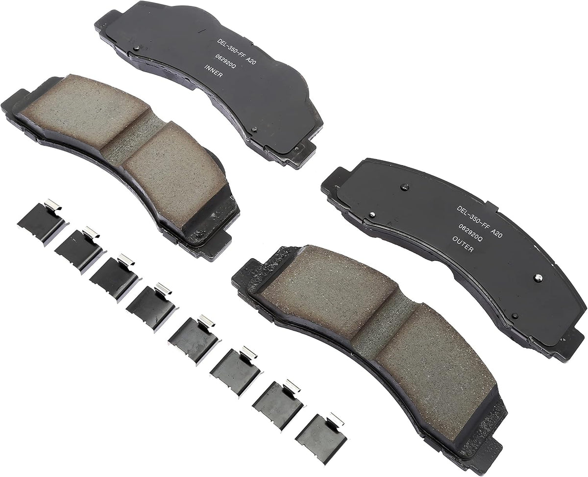 ACDelco 17D1414CHF1 Genuine OEM Brake Pad for Ford F-150 - Replaces 19428055