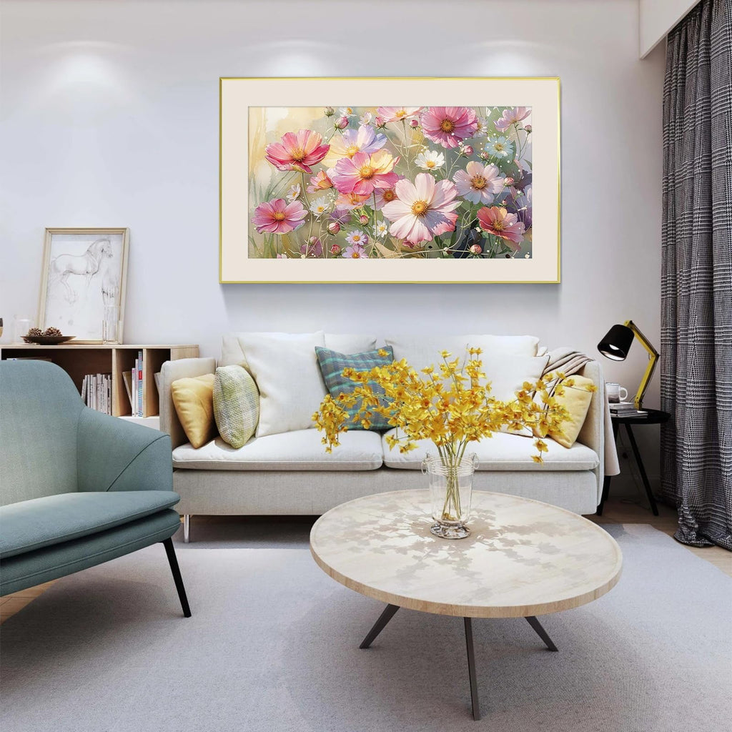Large Diamond Painting Kits for Adults - 5D Flowers Diamond Art Kits
