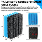 12207 Cleaning Sponge and Grill Scraper for George Foreman Grill