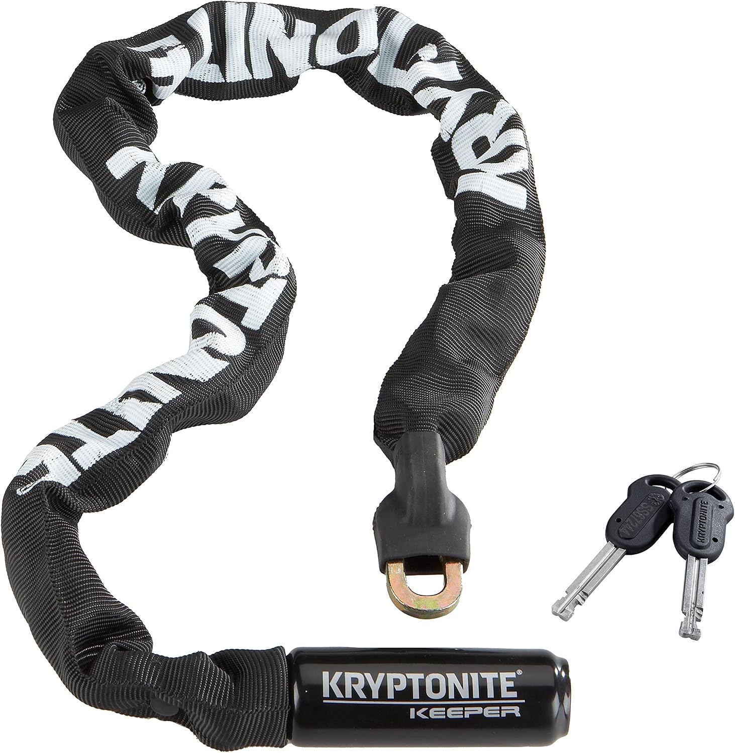 Bike Lock Bundle - 2.8ft Steel Chain Lock with Keys and U-Lock with 4ft Braided Steel Cable for Bikes, Motorcycles