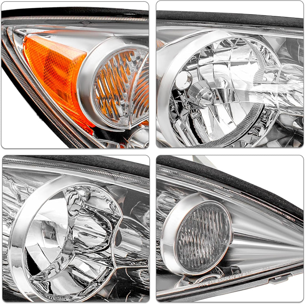 SOCKIR Headlight Assembly Fit for 2005 2006 Camry LE XLE SE, Right Side