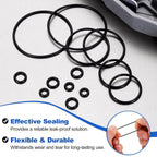 uxcell 1Pcs AS-164 NBR 70A O-Rings 6-1/4"ID x 3/32"CS/6.237"ID x 0.103"CS