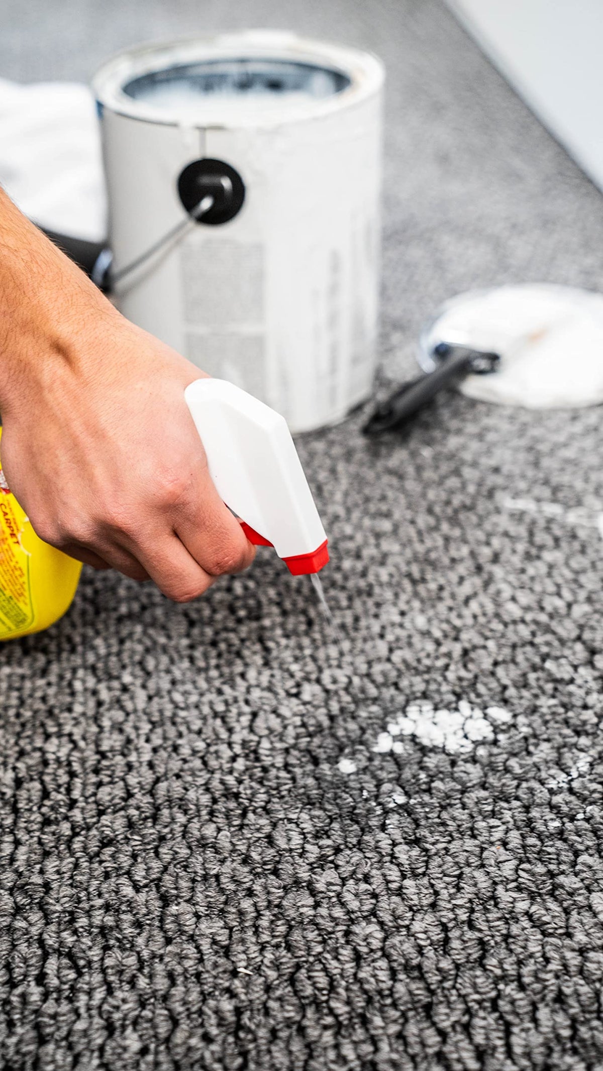 FG910 Paint Remover Carpet Cleaner Solution –, 12 oz. Spray