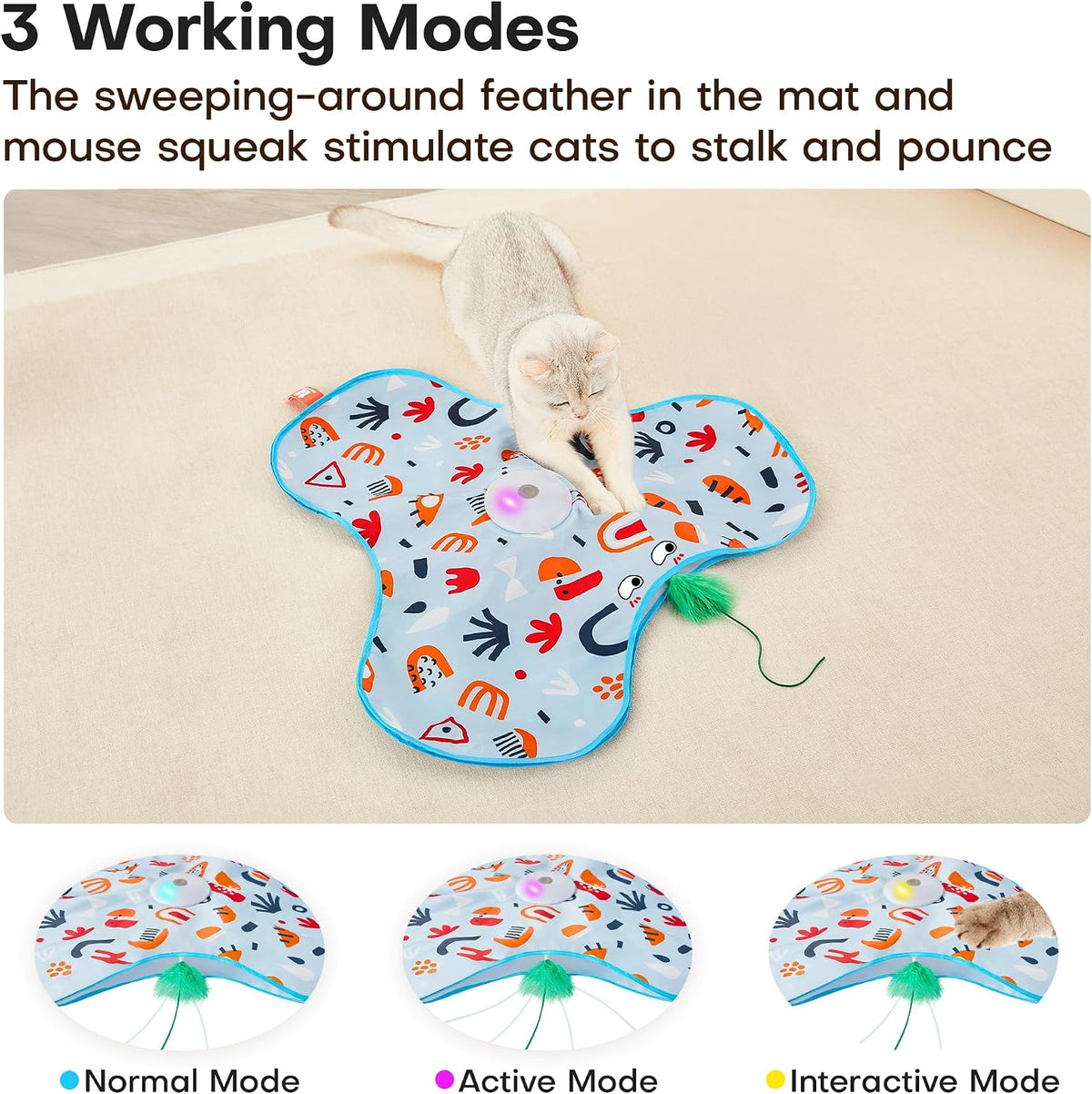Hide and Seek Interactive Cat Toys
