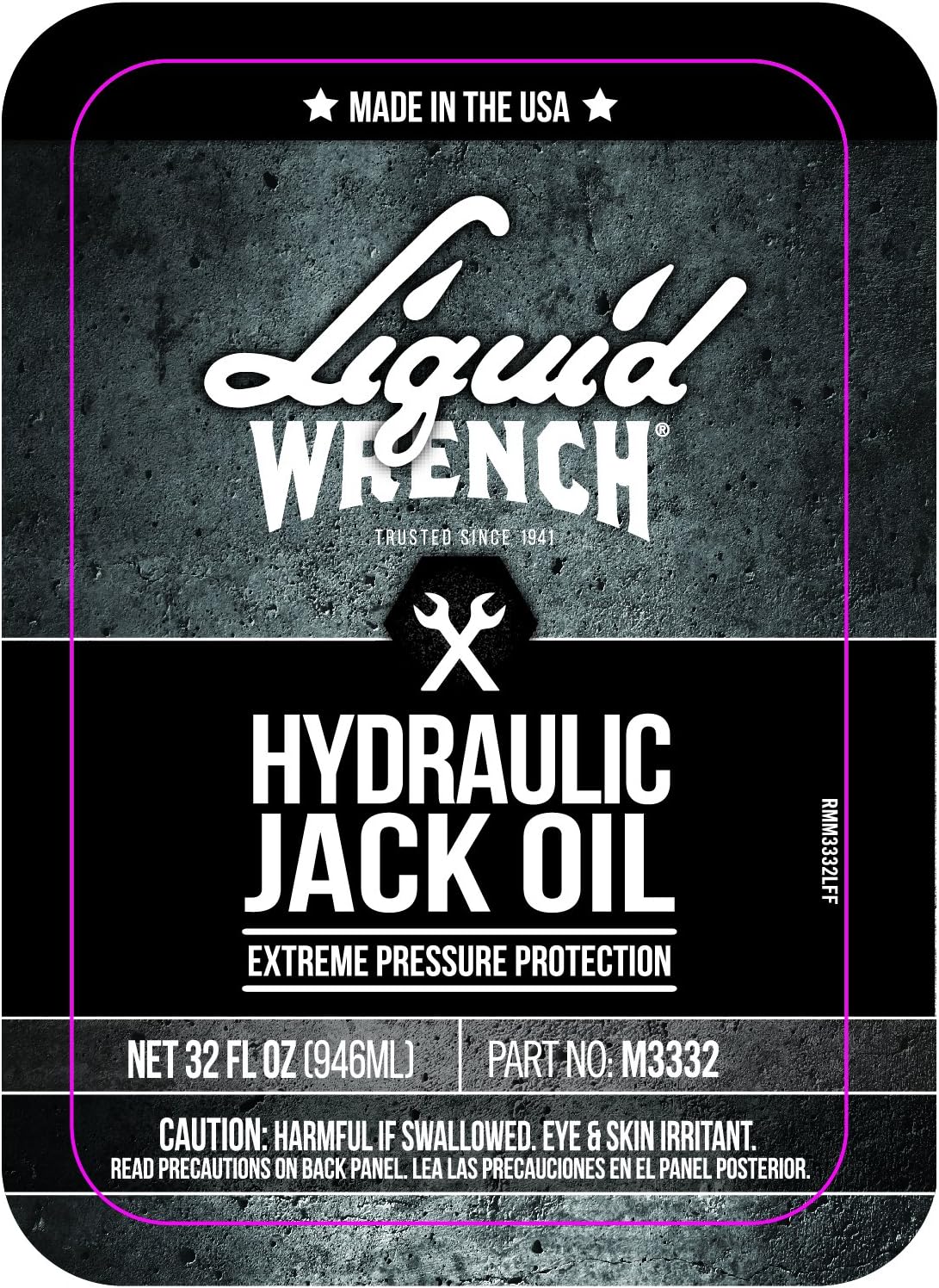 Liquid Wrench M3332 Hydraulic Jack Oil - 32 oz.