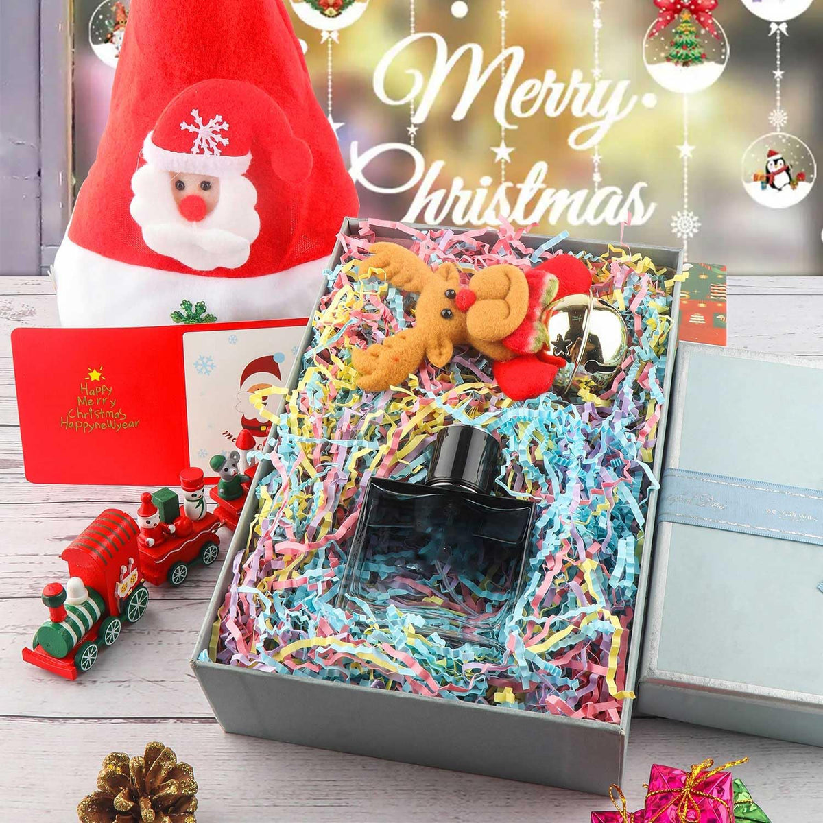 8.5oz Crinkle Paper Filler for Gift Baskets Gift Boxes(4 Mix Color)