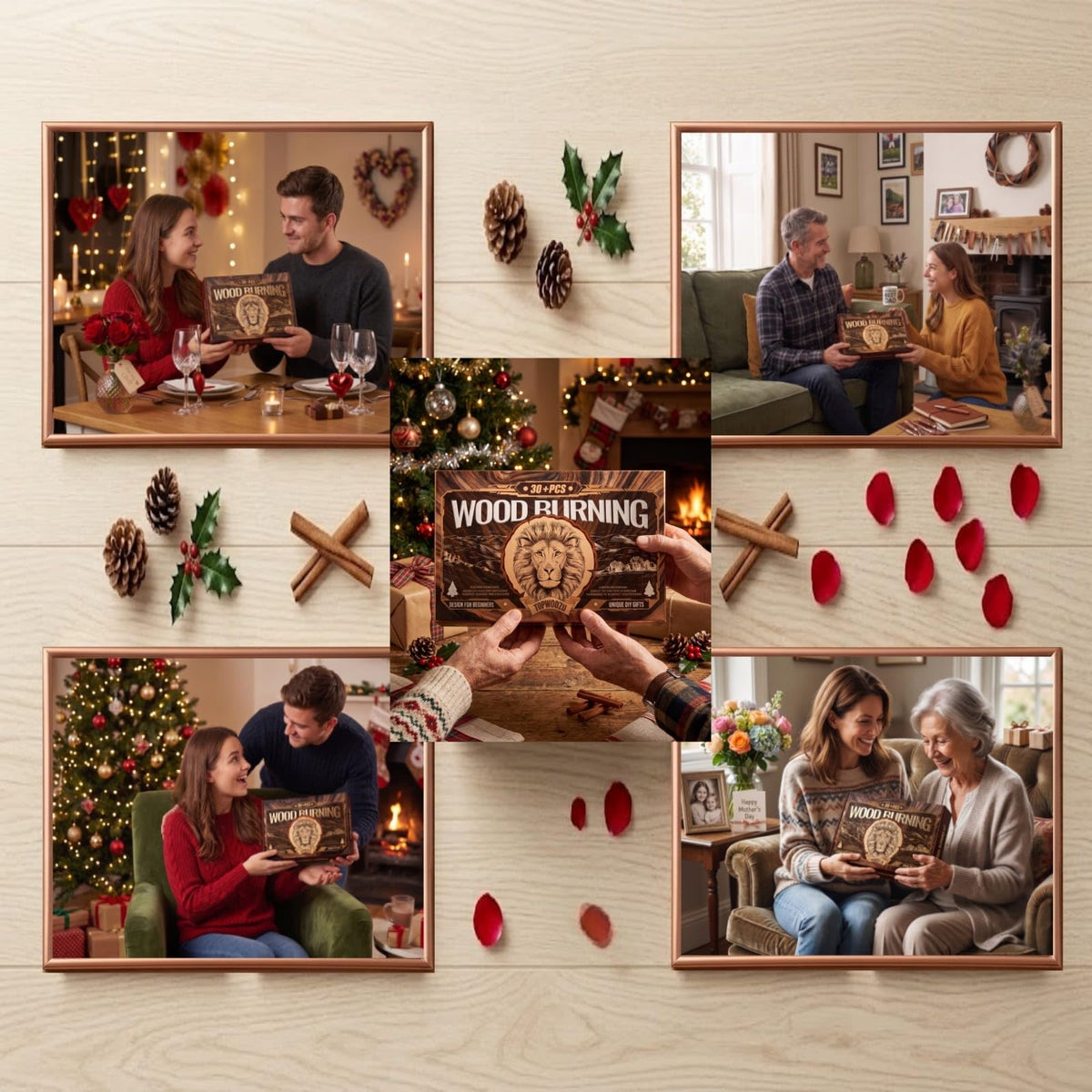 Wood Burning Tool Kit for Adults Beginners Christmas Gifts for Men