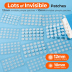 Ultra-Thin Invisible Pimple Patches for Teens & Makeup 264 Pcs