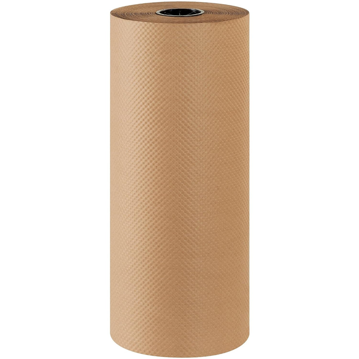 Indented Kraft Paper Roll, 18" x 300', 60#, Kraft, 1-Roll
