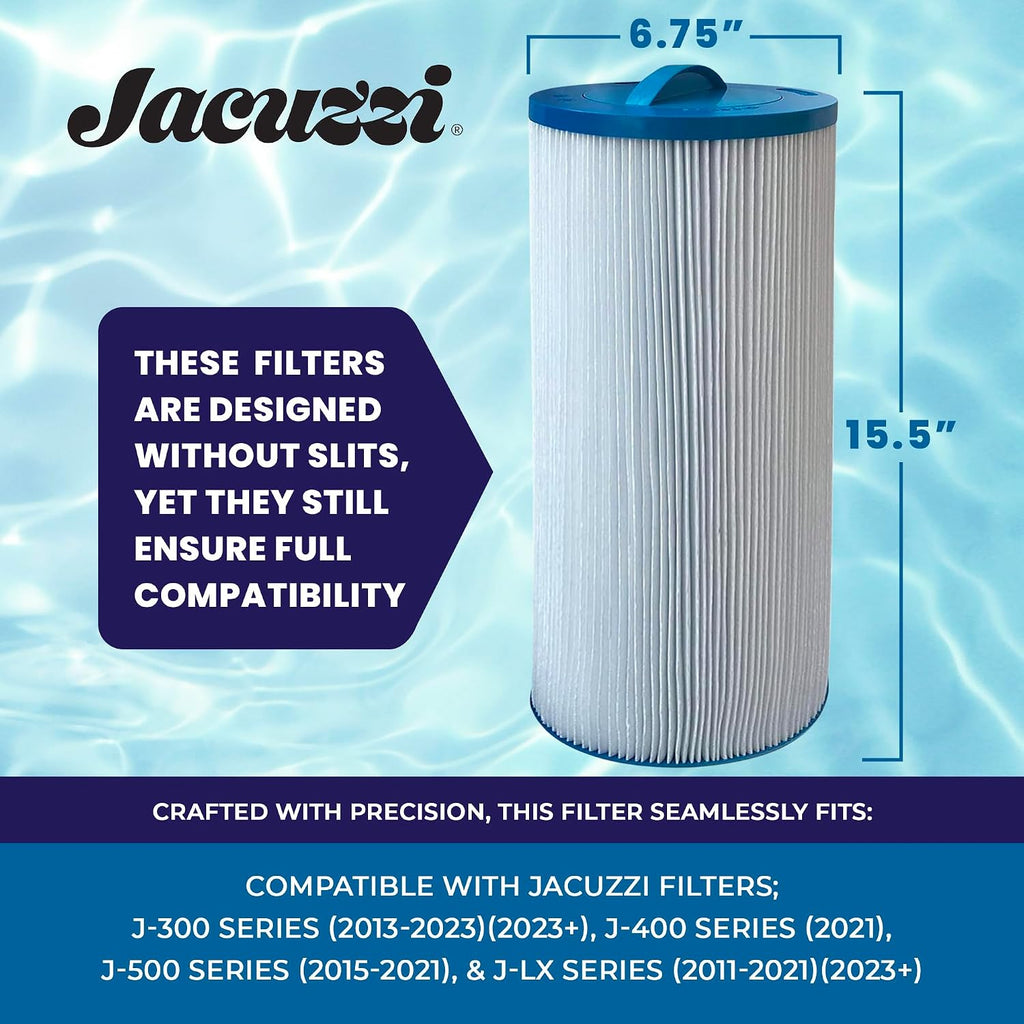 Jacuzzi ProClear 6000-383AJ Hydro Filter Cartridge Twist-Off Cap 60 Sq Ft