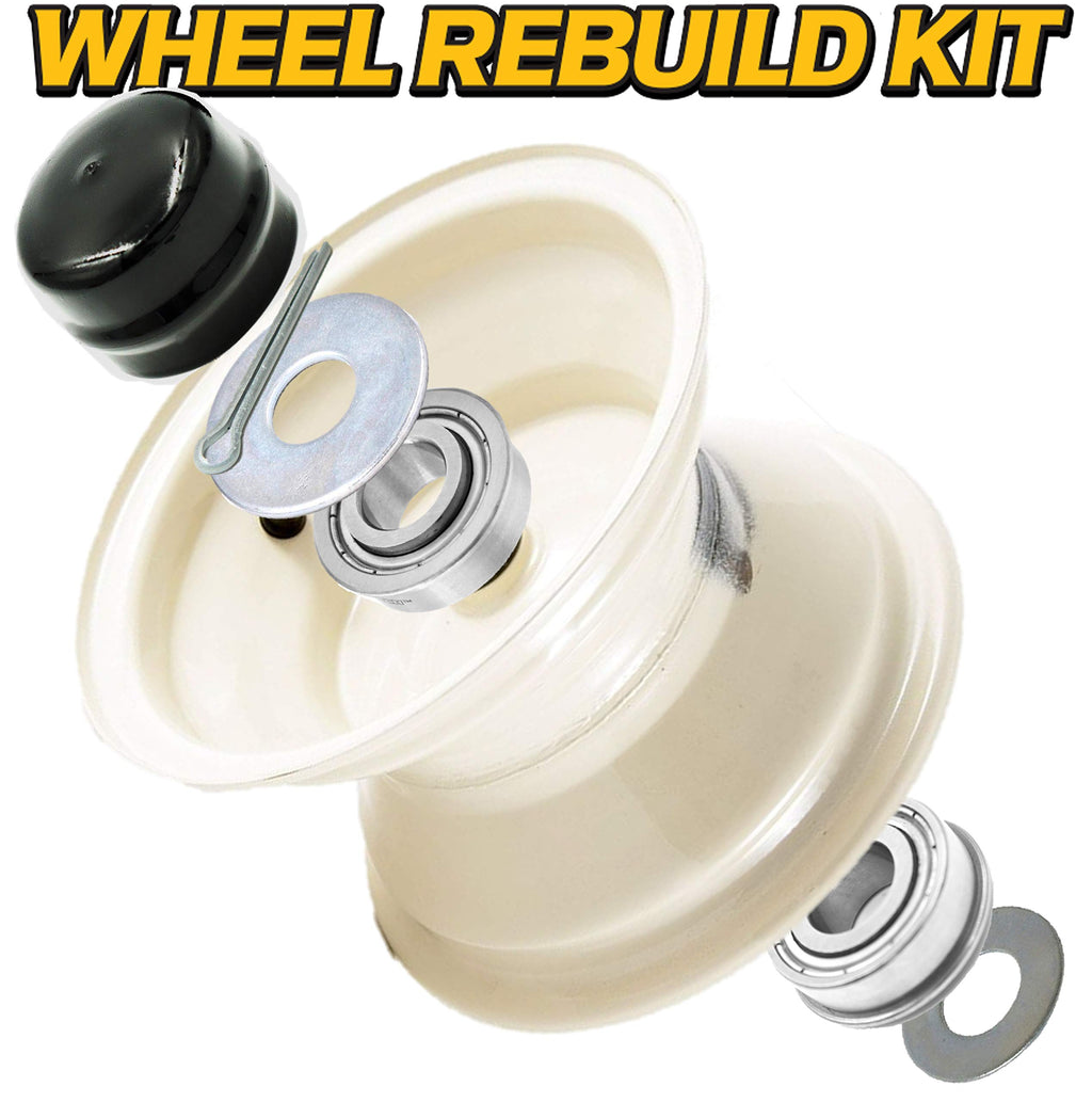 941-0569 Premium Front Wheel Bearing Rebuild Kit for White Husqvarna MTD