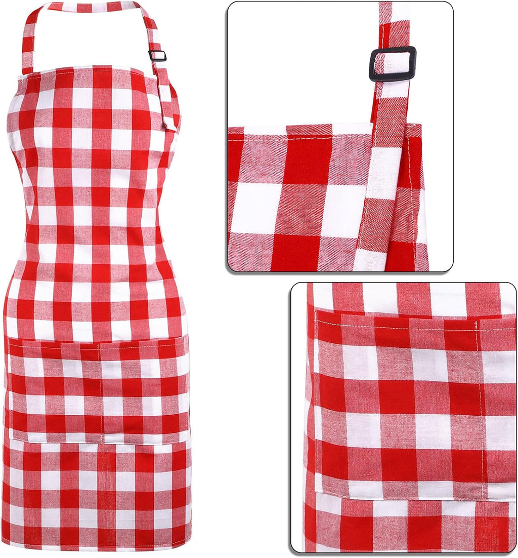 2 Pcs Chef Hat Apron Chef Costume for Women Men Adult