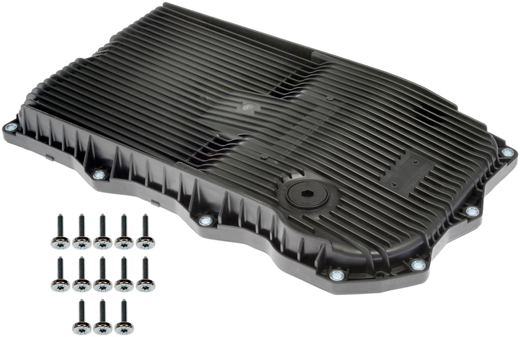 Dorman 265-850 Transmission Pan With Drain Plug, Gasket And Bolts Compatible with Select Models (OE FIX)