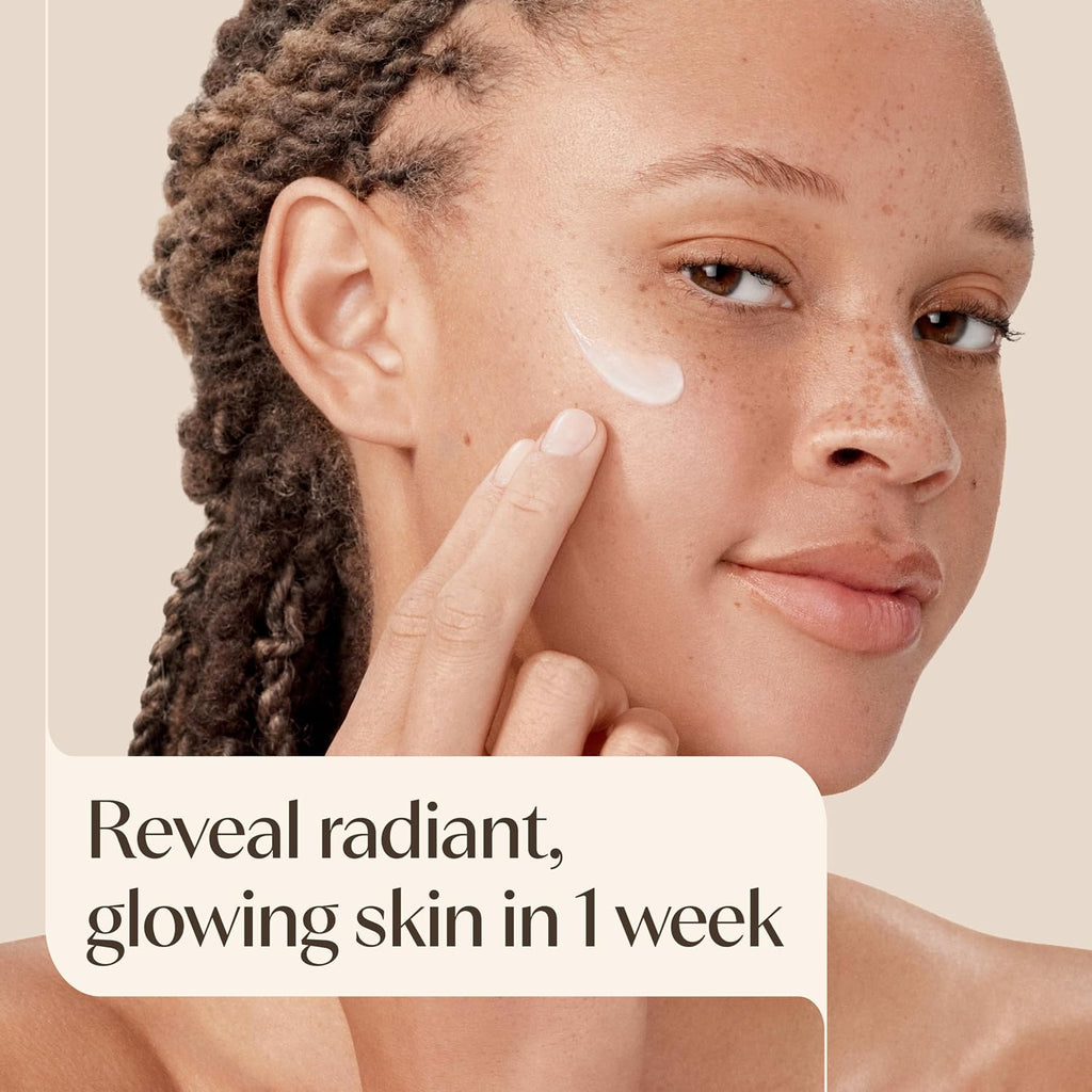 Positively Radiant Daily Face Moisturizer with SPF 15 Sunscreen, Hydrating Face Lotion with Soy Extract to Improve