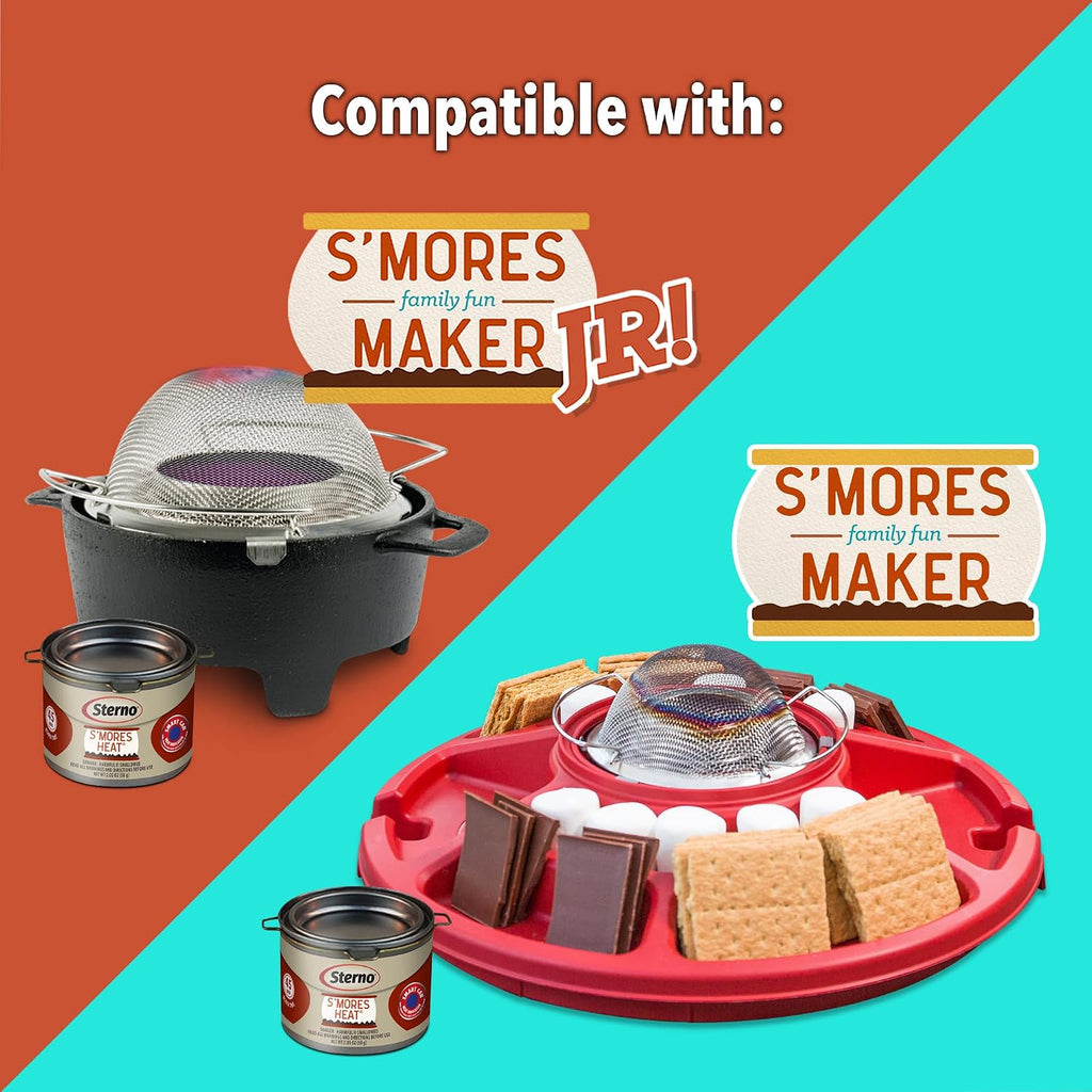 S'mores Heat Ethanol Fuel, 45-Minute Burn, 6 Pack