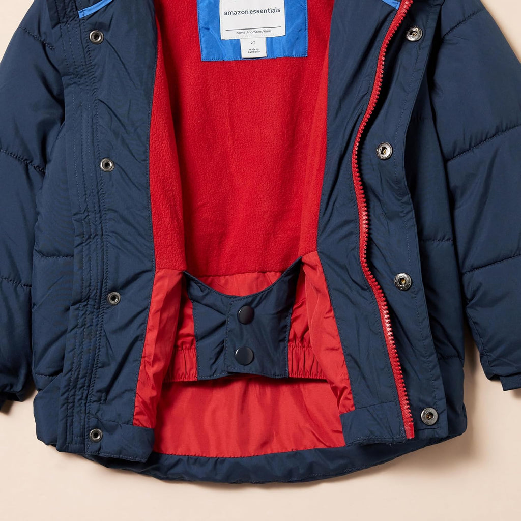 Babies, Toddlers, and Boys' Heavyweight Hooded Puffer Jacket