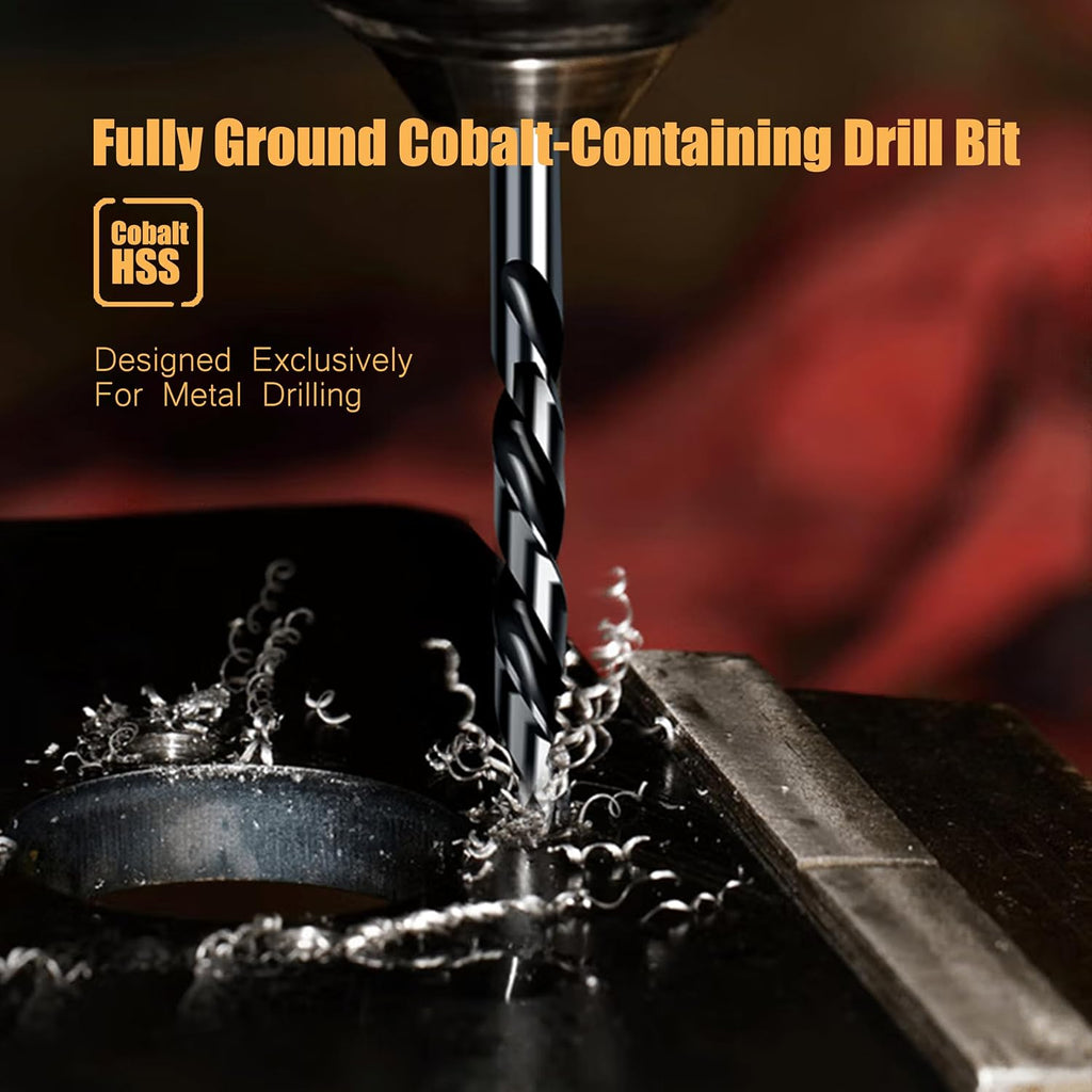 3/8inch HSS M35 Cobalt Twist Drill Bits for Metal
