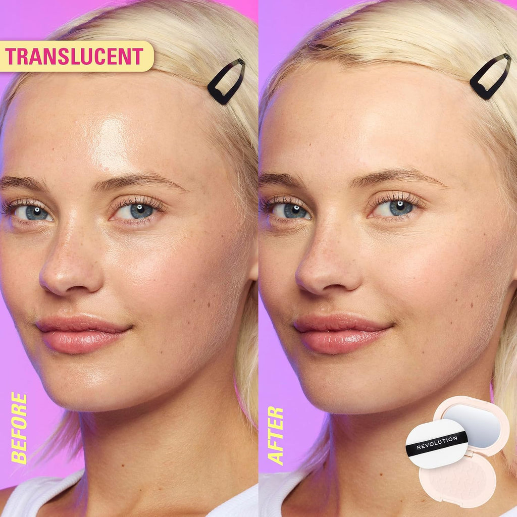Revolution Powder Pops Instant Blur Setting Powder, Translucent