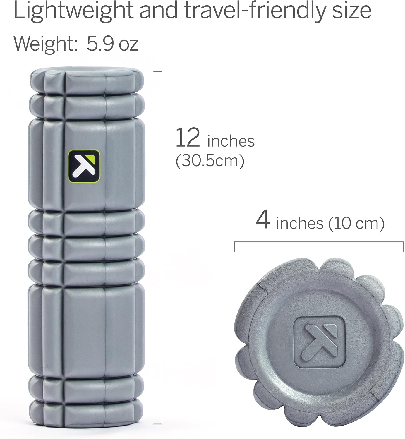 CORE Foam Massage Roller with Softer Compression for Exercise, Deep Tissue and Muscle Recovery - Relieves Muscle Pain