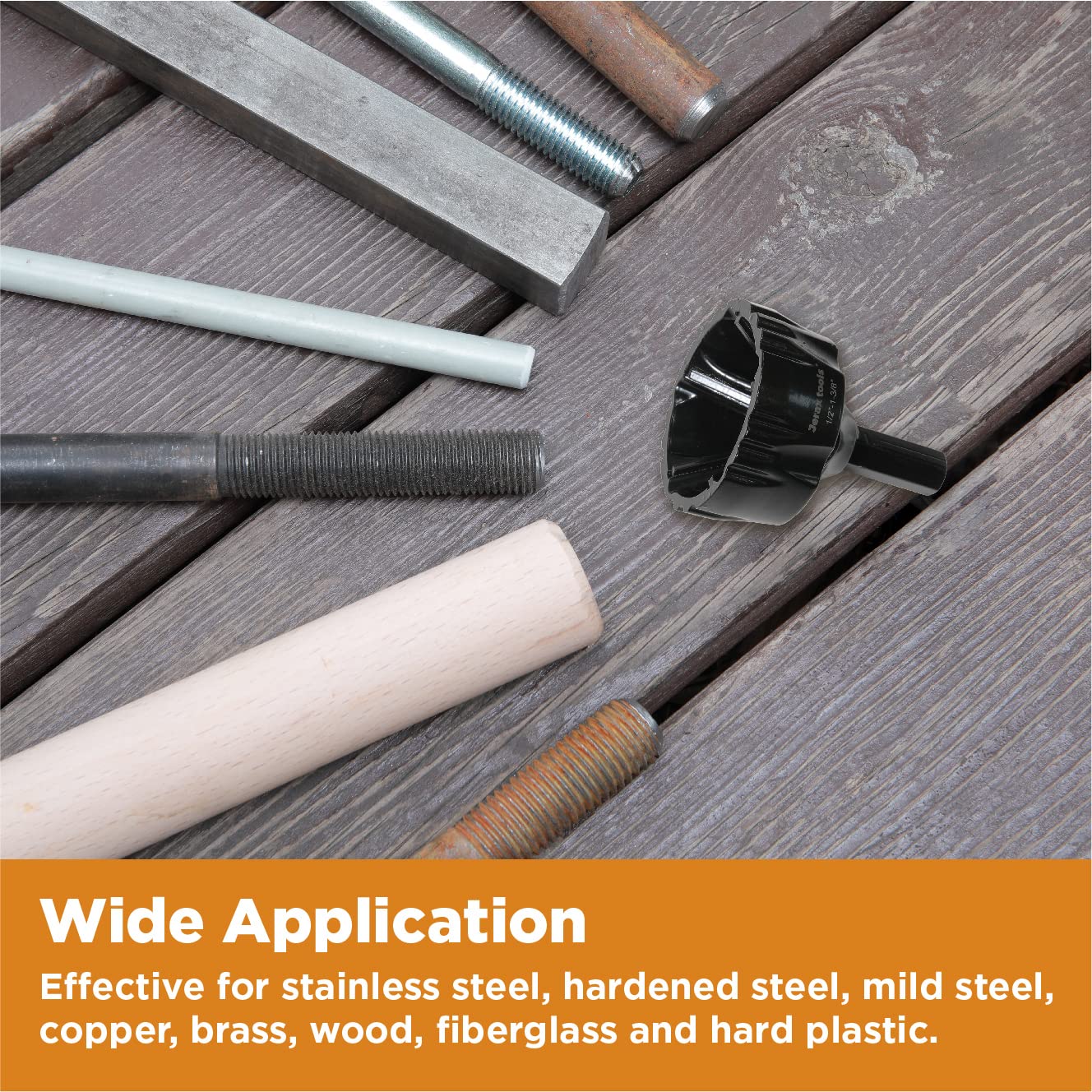 1/4"-3/4" Carbide Chamfering Bit Uniburr Thread Deburring Tool