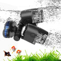 Aquarium Wave Maker - 20W 4277GPH Fish Tank Wavemaker Magnetic Mount Suction /360°+180°Adjustable Double