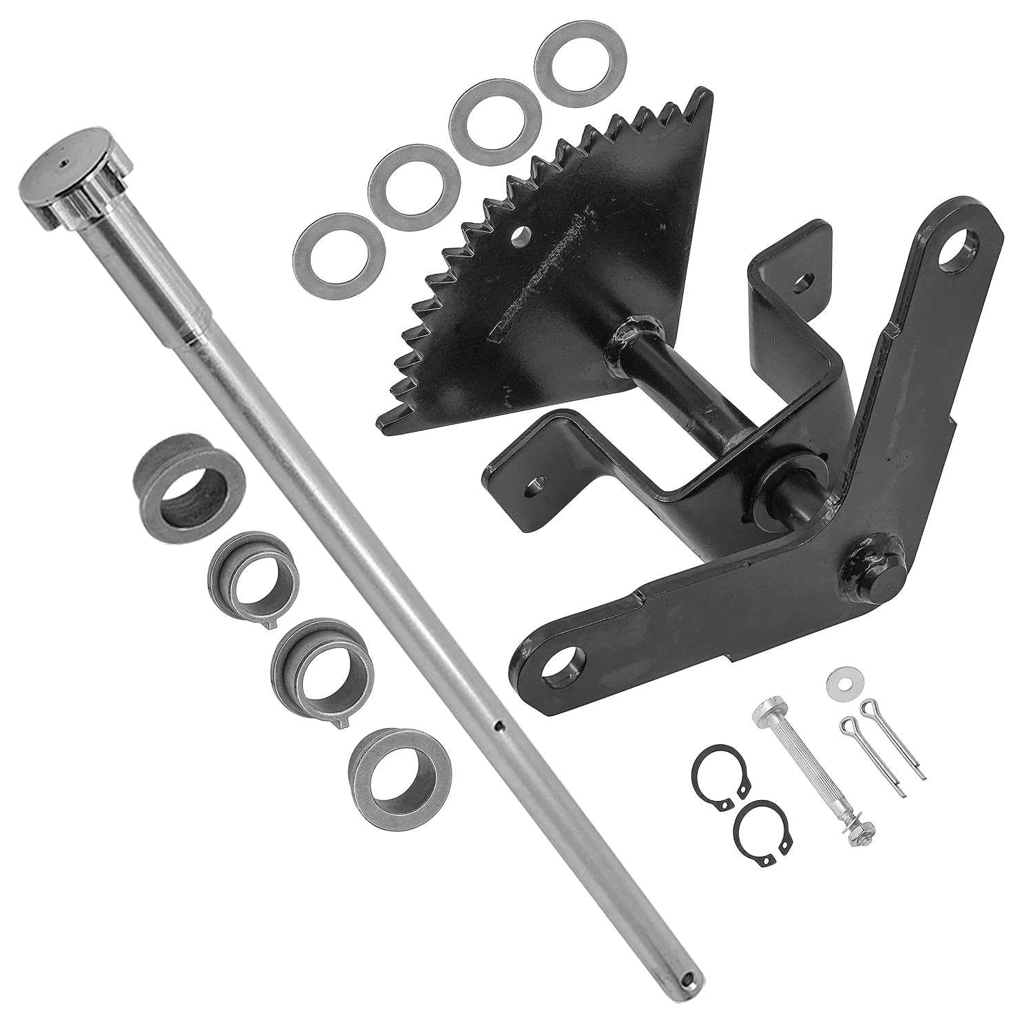Steering Sector Gear with Shaft Compatible with John Deere Lt133 Lt150 Lt155 Lt160 Lt166 Lt170
